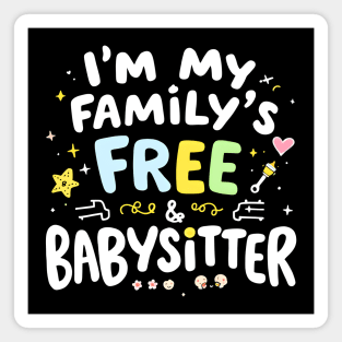Free Babysitter Magnet